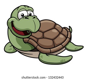 Cartoon Turtle Rabbit On White Background Stock Illustration 1470858323 ...