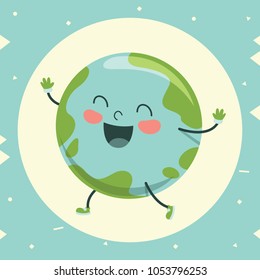Vector Illustration Of Cartoon World