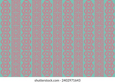 Vector illustration of a carved motif pattern that is usually found on historical walls.