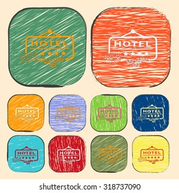 Vector illustration of casino and gambling icon