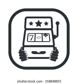 Vector illustration of casino and gambling icon