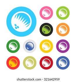 Vector illustration of casino and gambling icon