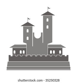 Vector illustration of a castle.