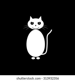 Vector illustration of cat