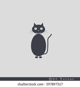 Vector illustration of cat