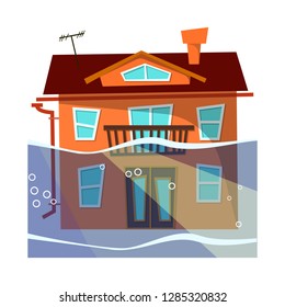 Vector illustration of cataclysm and disaster sign. Collection of cataclysm and apocalypse  vector icon for stock.