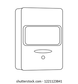 Vector illustration of cctv and camera icon. Set of cctv and system vector icon for stock.