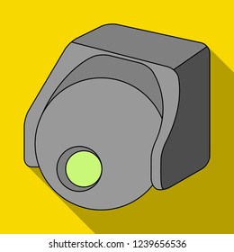 Vector illustration of cctv and camera logo. Collection of cctv and system stock vector illustration.