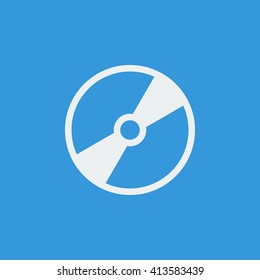 Vector illustration of cd icon. Premium quality web icon