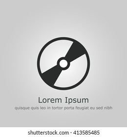 Vector illustration of cd icon. Premium quality web icon