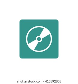 Vector illustration of cd icon. Premium quality web icon