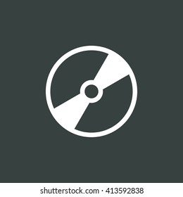 Vector illustration of cd icon. Premium quality web icon