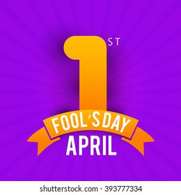  Vector illustration of Celebrating April Fools' Day.
