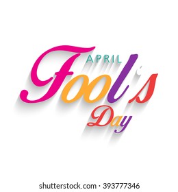  Vector illustration of Celebrating April Fools' Day.