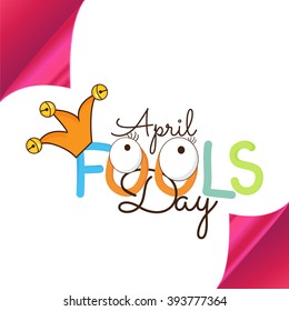  Vector illustration of Celebrating April Fools' Day.