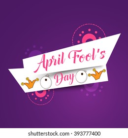  Vector illustration of Celebrating April Fools' Day.
