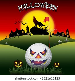 Vector illustration celebrating the fun festival of Halloween.