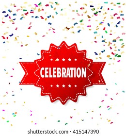 Vector illustration of celebration
