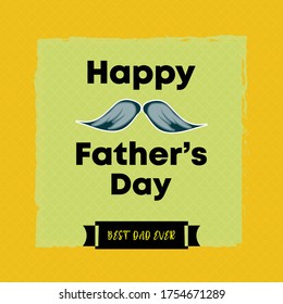 Vector Illustration for the celebration of Happy Father's Day.
