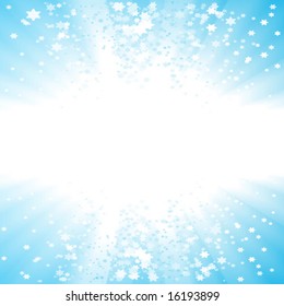 Vector illustration of a celebration party glowing background with a lot of copy space.