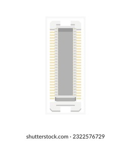 A vector illustration of a Cell Module, depicting a compact and versatile cellular communication device