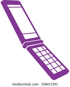 Vector illustration of a cell phone