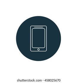 Vector illustration of cell phone icon