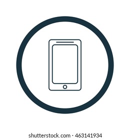 Vector illustration of cell phone icon