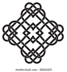 Vector Illustration of Celtic Knot Motif