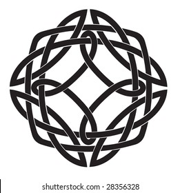 Vector Illustration of Celtic Knot Motif