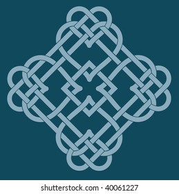 Vector Illustration of Celtic Knot Motif