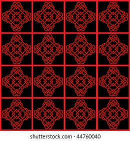 Vector Illustration of Celtic Knot Motif