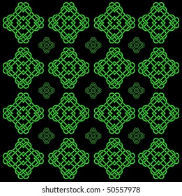 Vector Illustration of Celtic Knot Motif