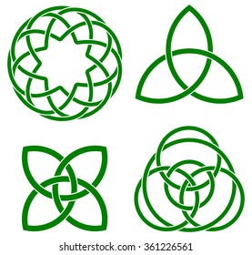 vector illustration of celtic knots