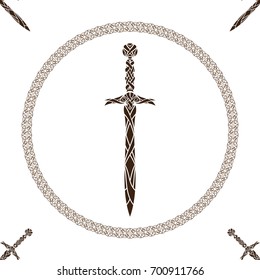 Vector illustration of a celtic ornament.