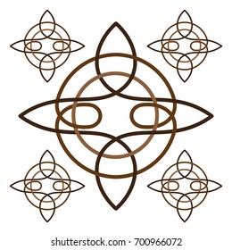 Vector illustration of a celtic ornament.