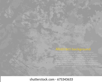 Vector illustration of cement texture, concrete background. Abstract wallpaper.