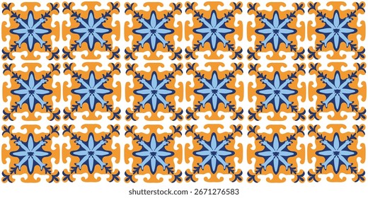 Textura de mayólica cerámica de Ilustración vectorial