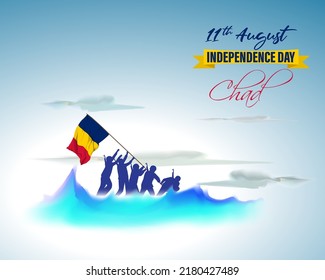 Vector illustration for Chad Independence Day