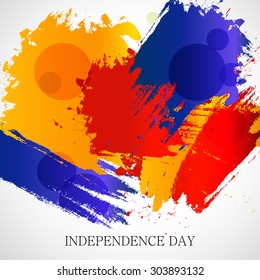 Vector illustration for Chad Independence Day.