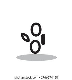 vector illustration of chain modern icon