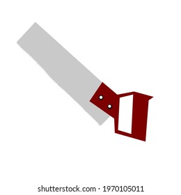 Vector illustration of a chainsaw, a chainsaw icon with a simple concept, suitable for various design purposes.