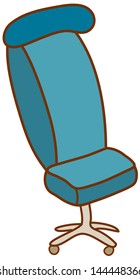 Vector illustration of a chair