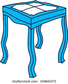 Vector illustration of a chair
