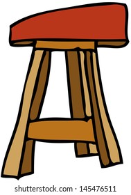 Vector illustration of a chair