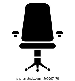 Vector Illustration of Chair Icon
