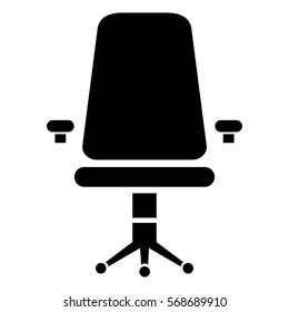 Vector Illustration of Chair Icon
