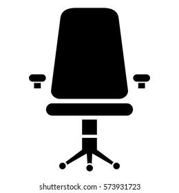 Vector Illustration of Chair Icon
