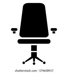Vector Illustration of Chair Icon
