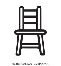 Vector illustration, chair icon design